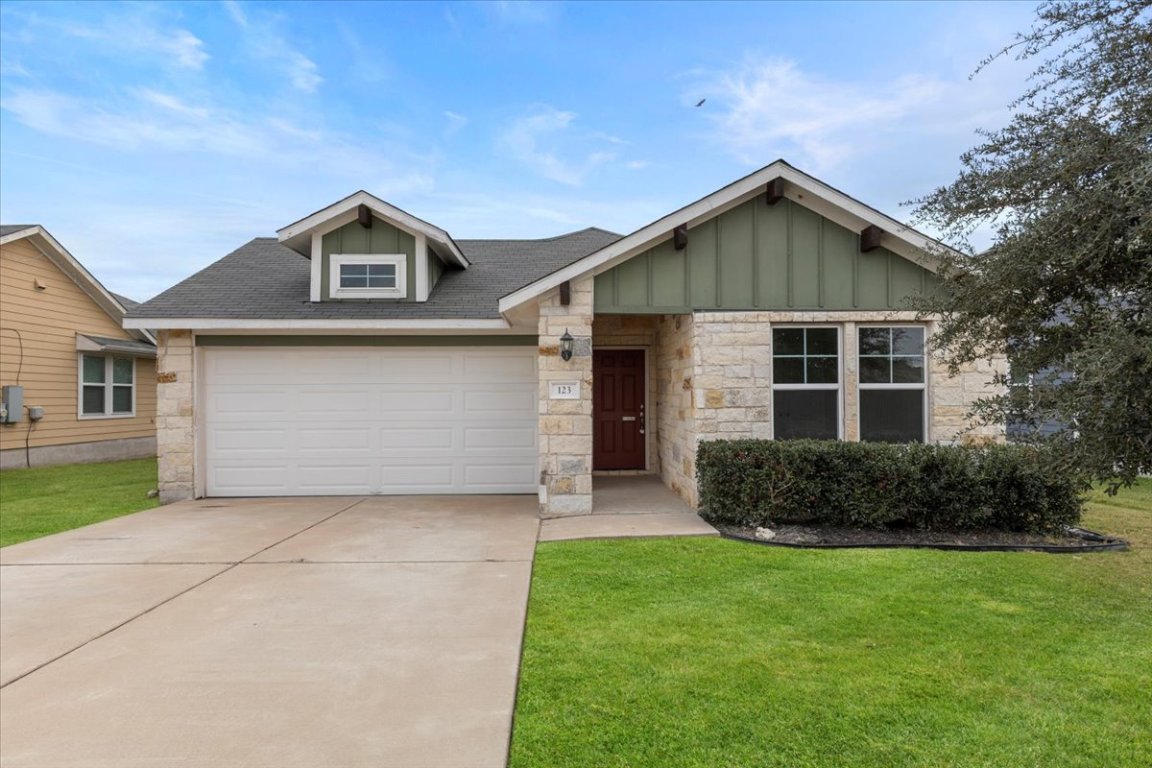 Welcome home to 123 Saranac Dr, Elgin, TX 78621!