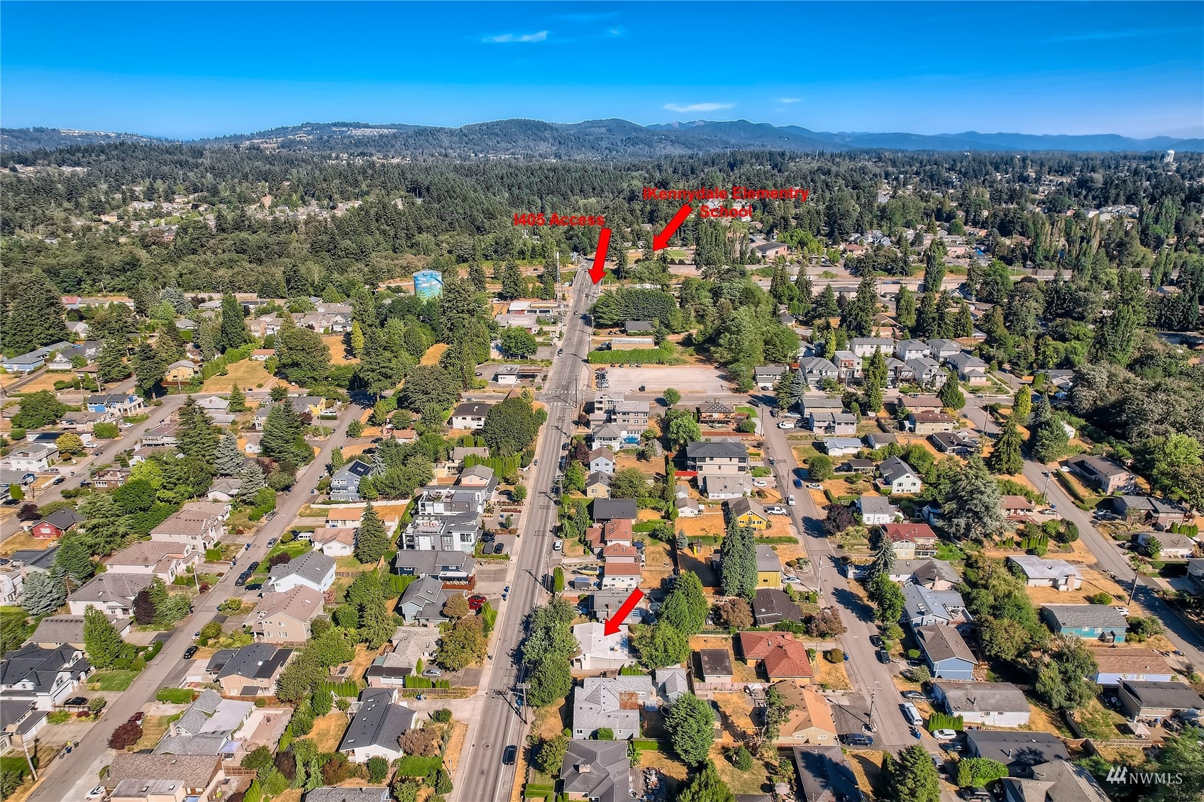 1109 North 30th Street Renton, WA 98056 - Photo 19 of 22 a view of city and mountain