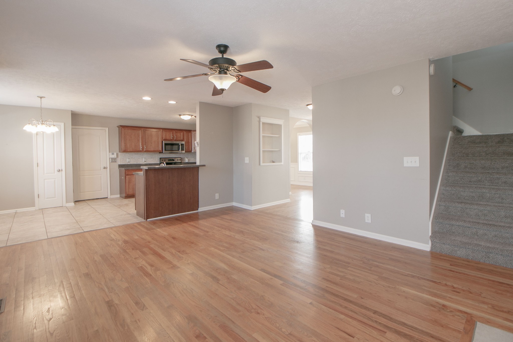 3147 Holly Point Clarksville, TN 37043 - Photo 21 of 46 a view of an empty room with kitchen and a window