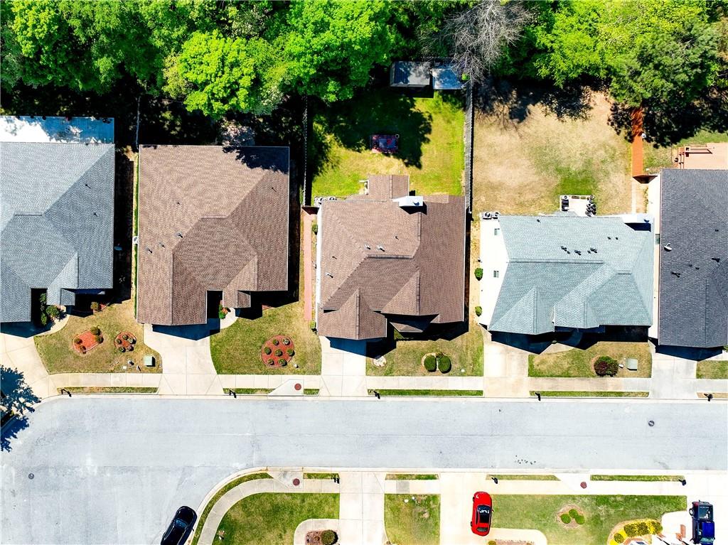 70 Sylvan Loop Fayetteville, GA 30214 - Photo 3 of 40 an aerial view of residential houses with yard