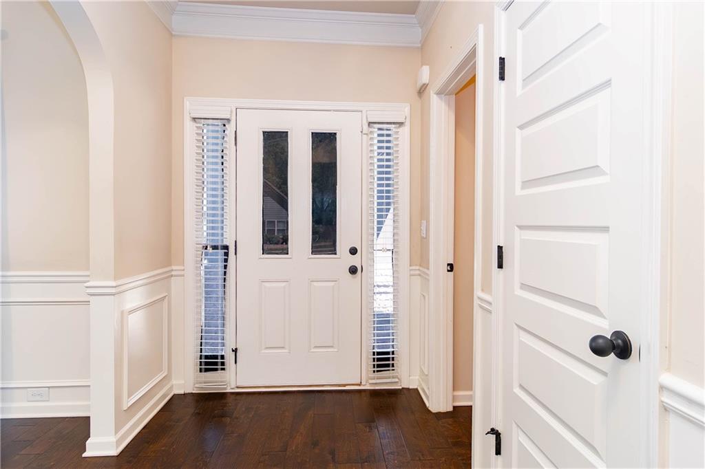 70 Sylvan Loop Fayetteville, GA 30214 - Photo 8 of 40 a view of a front door of the house