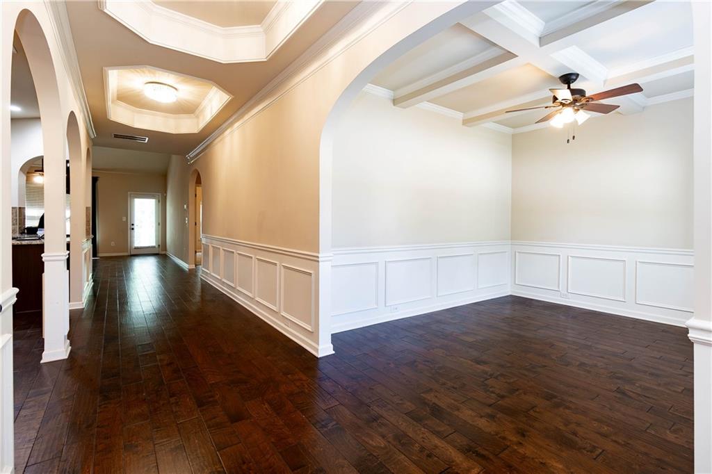 70 Sylvan Loop Fayetteville, GA 30214 - Photo 10 of 40 a view of an entryway with wooden floor