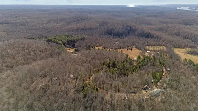 a backyard of a house