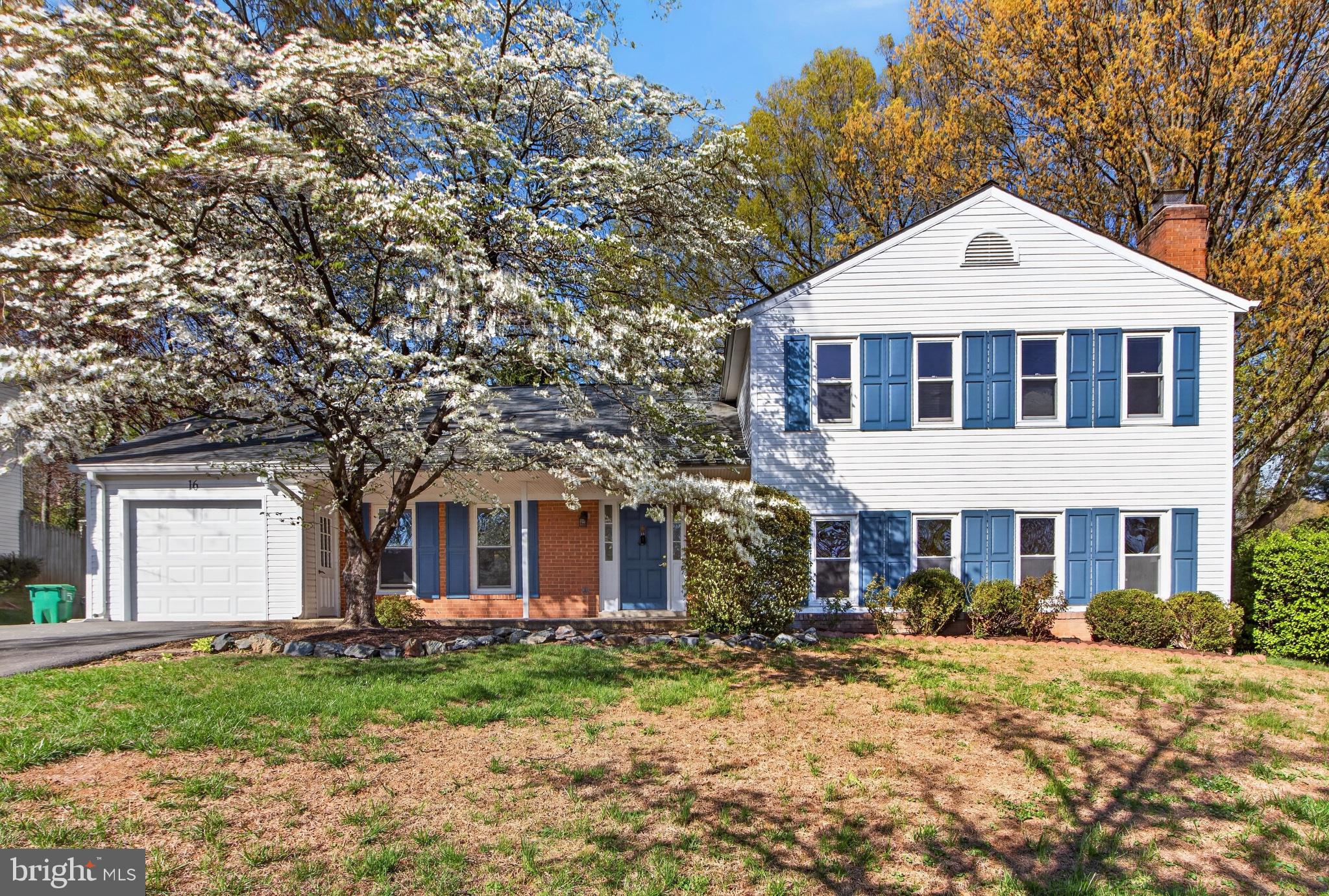 16 Redding Ridge Drive Gaithersburg, MD 20878 - Photo 48 of 53 Charming home with blooming trees.