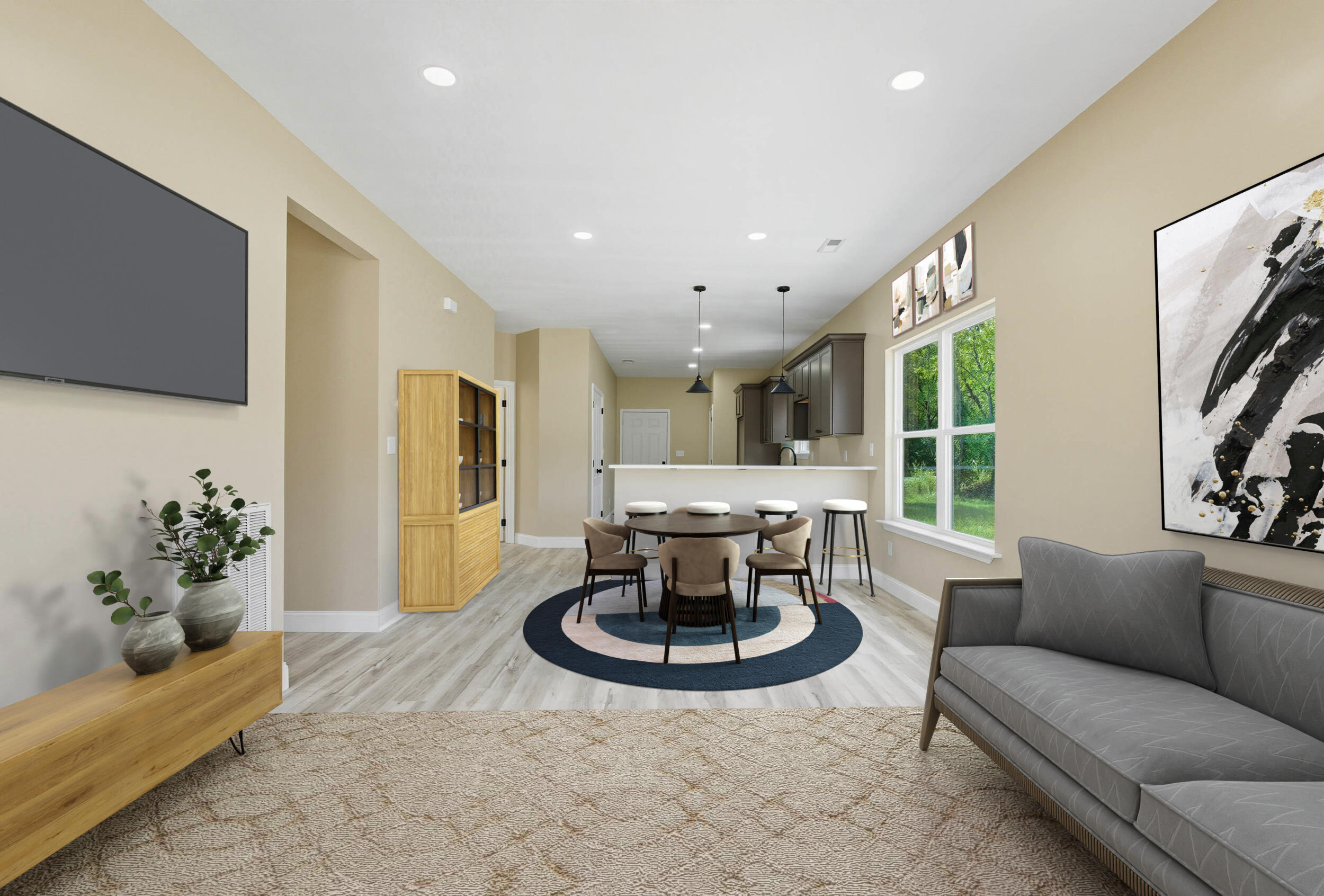 1808 Ocoee Street Chattanooga, TN 37406 - Photo 4 of 32 Living room kitchen dining