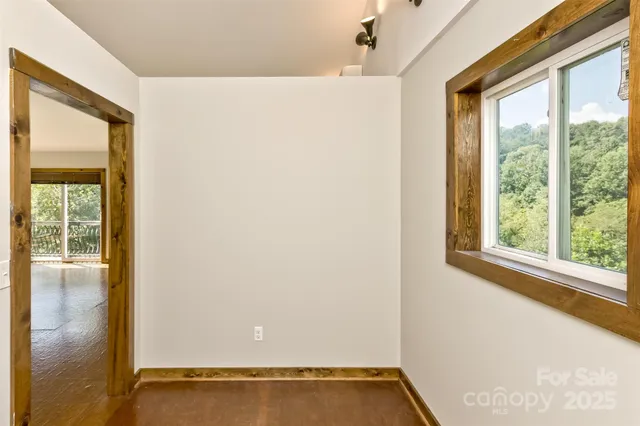 a view of a small space