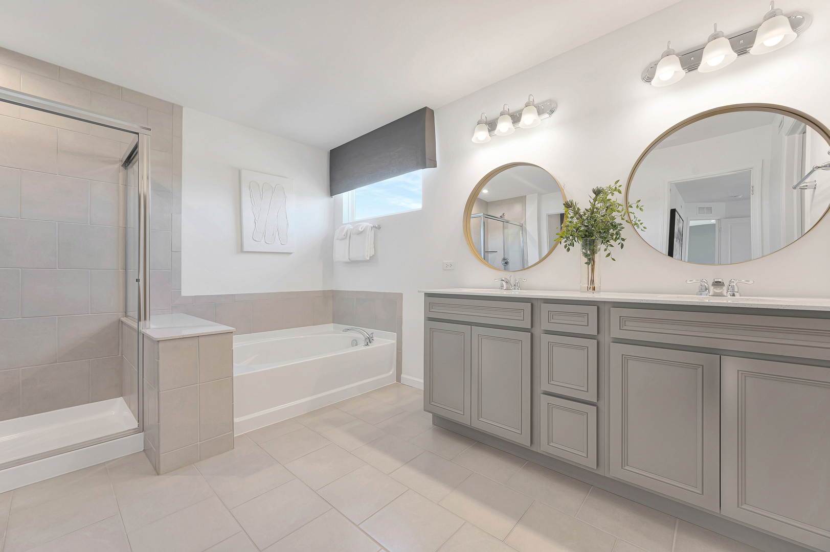 12426 Conneely Court Lemont, IL 60439 - Photo 13 of 13 a bathroom with a sink and a mirror