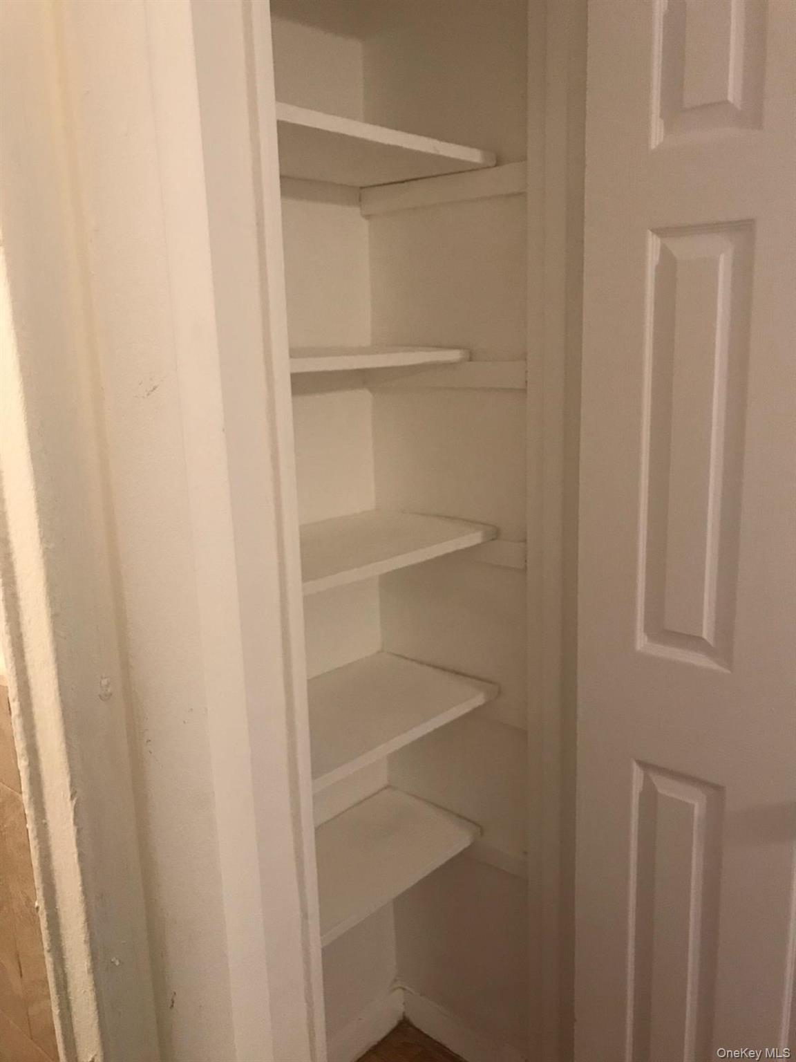 1332 Metropolitan Avenue, Unit 2A Bronx, NY 10462 - Photo 13 of 15 a view of an empty walk in closet