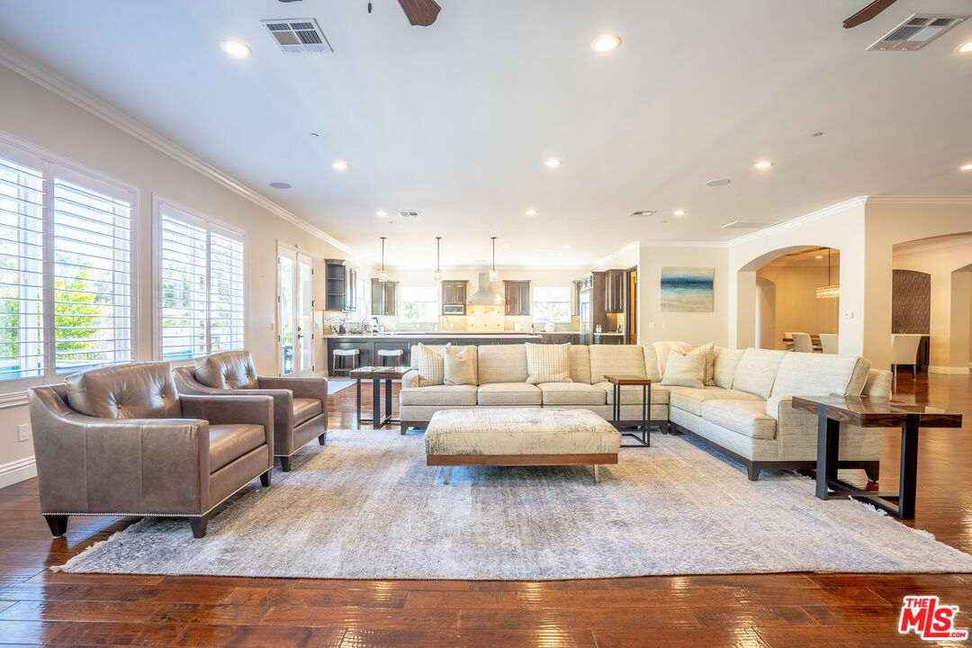 2510 Belleview Road Upland, CA 91784 - Photo 21 of 75 a living room with furniture and a large window