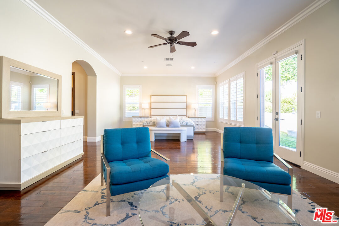 2510 Belleview Road Upland, CA 91784 - Photo 37 of 75 a living room with furniture and wooden floor