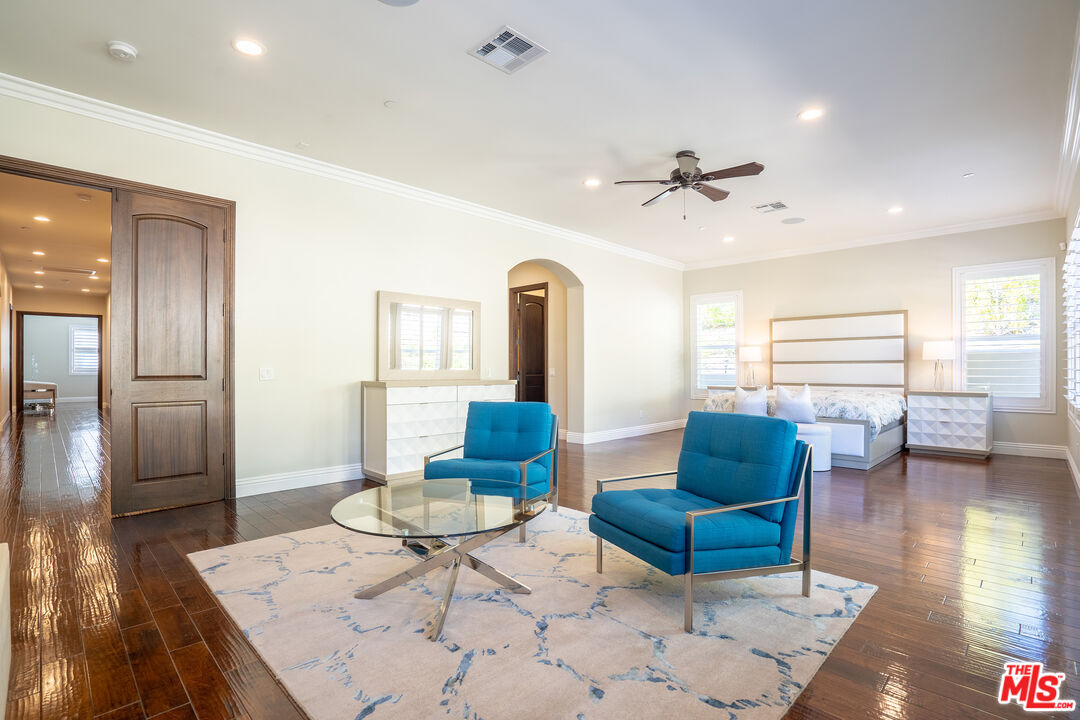 2510 Belleview Road Upland, CA 91784 - Photo 38 of 75 a living room with furniture and wooden floor