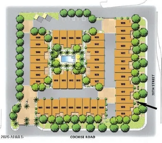 $3,195 | 6940 East Cochise Road, Unit 1016, Paradise Valley, AZ 85253