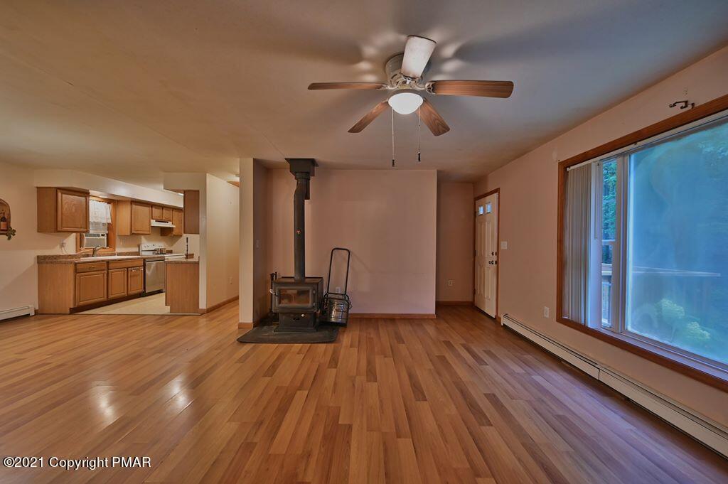165 Chipmunk Road Bushkill, PA 18324 - Photo 9 of 57 Living Room to Kitchen