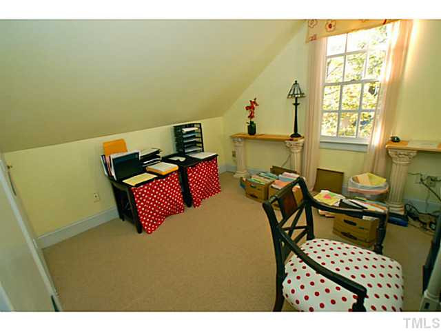 3217 Anderson Drive Raleigh, NC 27609 - Photo 18 of 25 Office in third floor bonus is a great flexible space. And check out the rest of the bonus as well! Studio/Study/Office