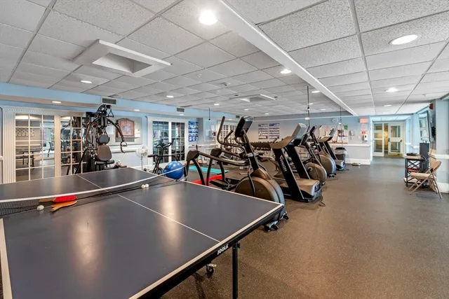 a view of a building with garden