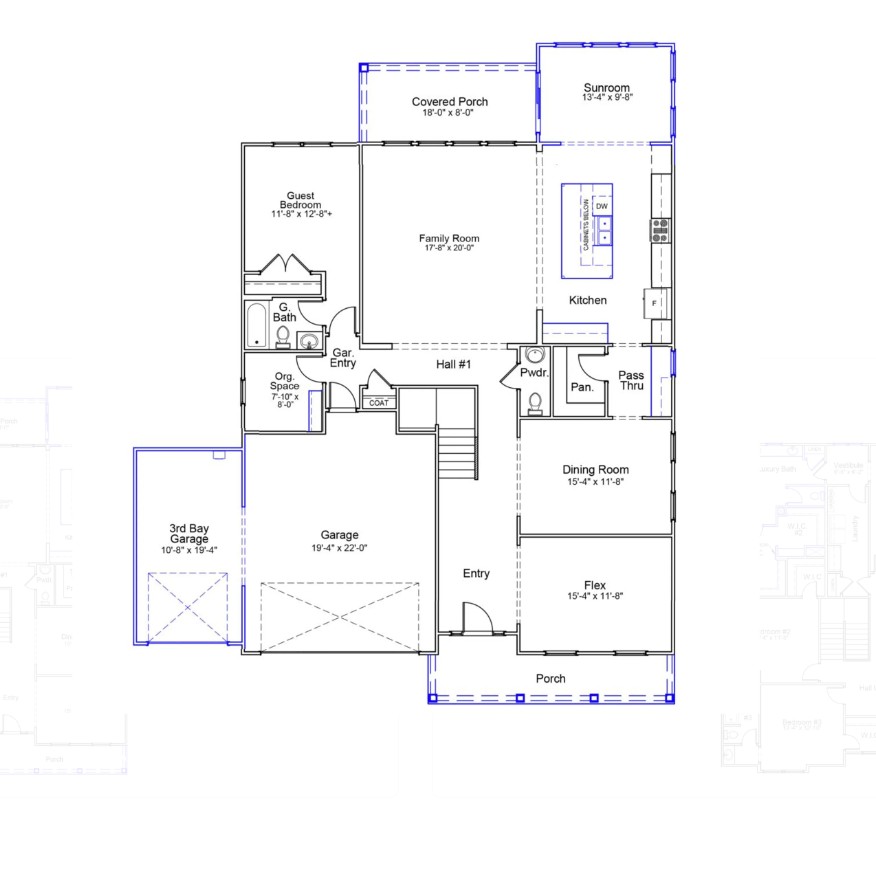 Lot 101 Limestone Circle Anderson, SC 29625 - Photo 5 of 6 Explore this thoughtfully designed floor plan featuring a flexible layout and inviting outdoor spaces.