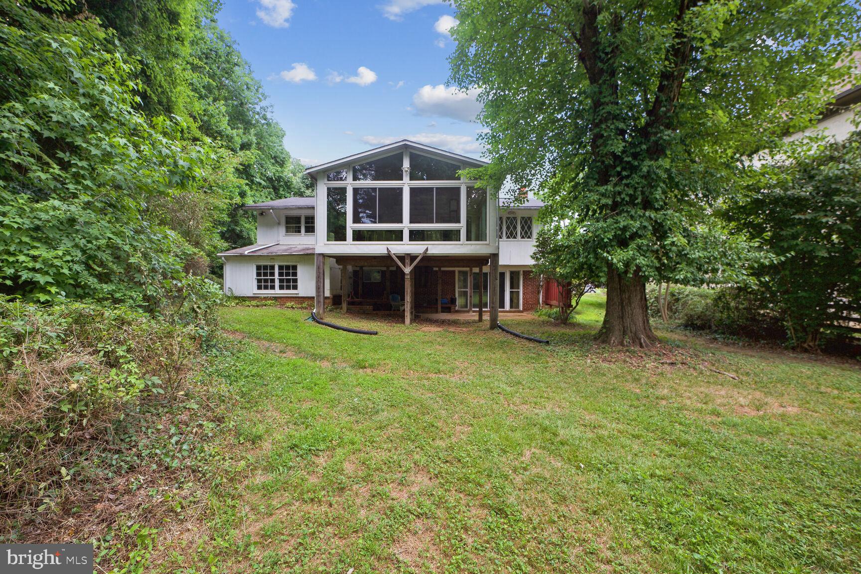 7009 Capitol View Drive McLean, VA 22101 - Photo 17 of 18 View from Backyard to house