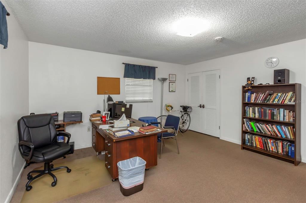 17515 Lakeshore Road Lutz, FL 33558 - Photo 41 of 61 a work room with furniture and book shelf