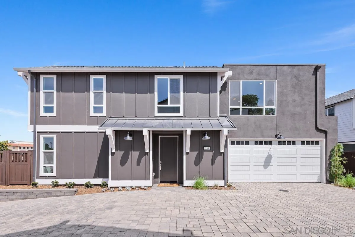 559 North Vulcan Avenue Encinitas, CA 92024 - Photo 38 of 50 a front view of a house with a garden