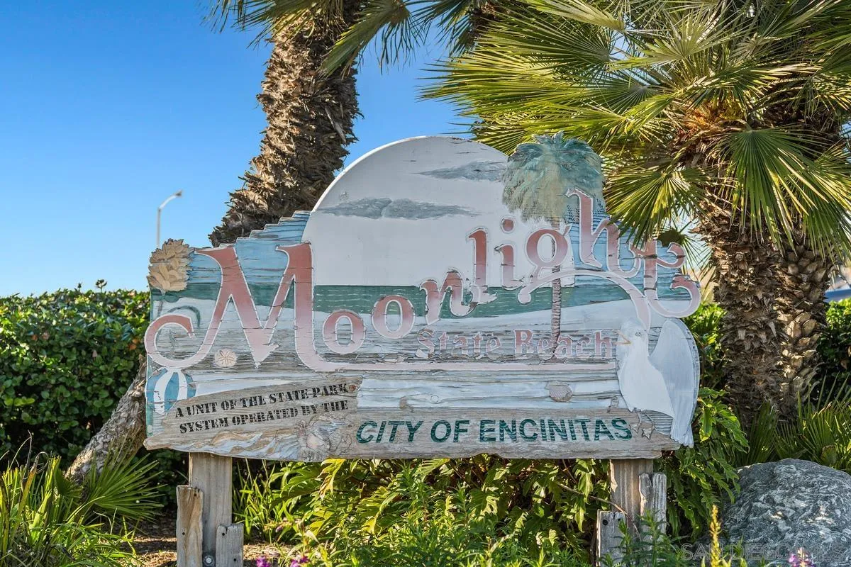 559 North Vulcan Avenue Encinitas, CA 92024 - Photo 47 of 50 a view of sign board with potted plants