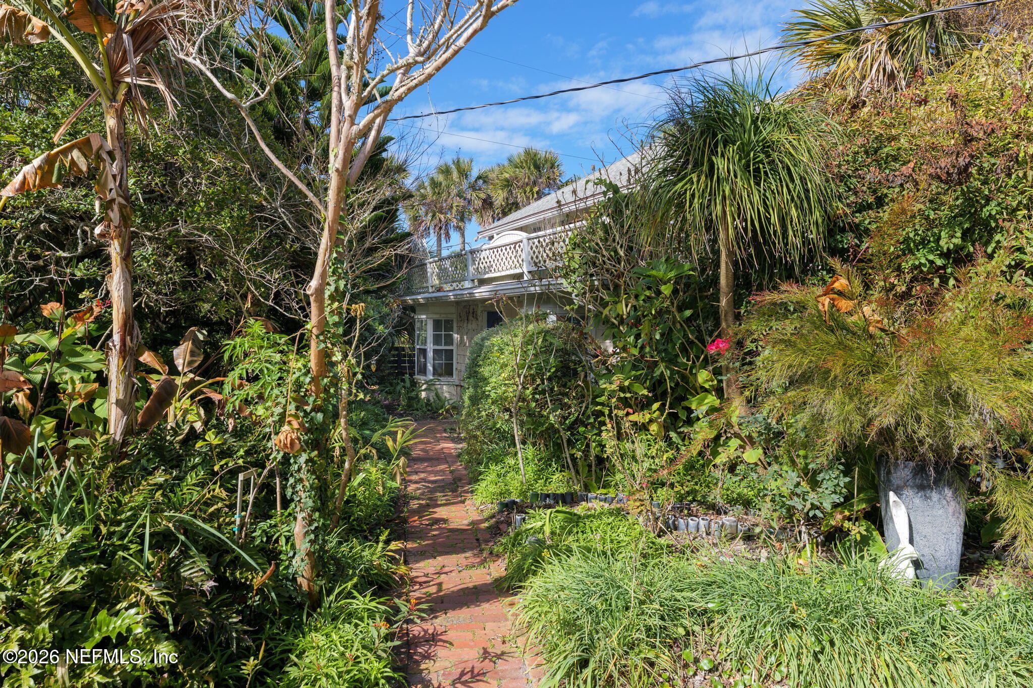 211 Beach Avenue Atlantic Beach, FL 32233 - Photo 13 of 44 a view of a garden