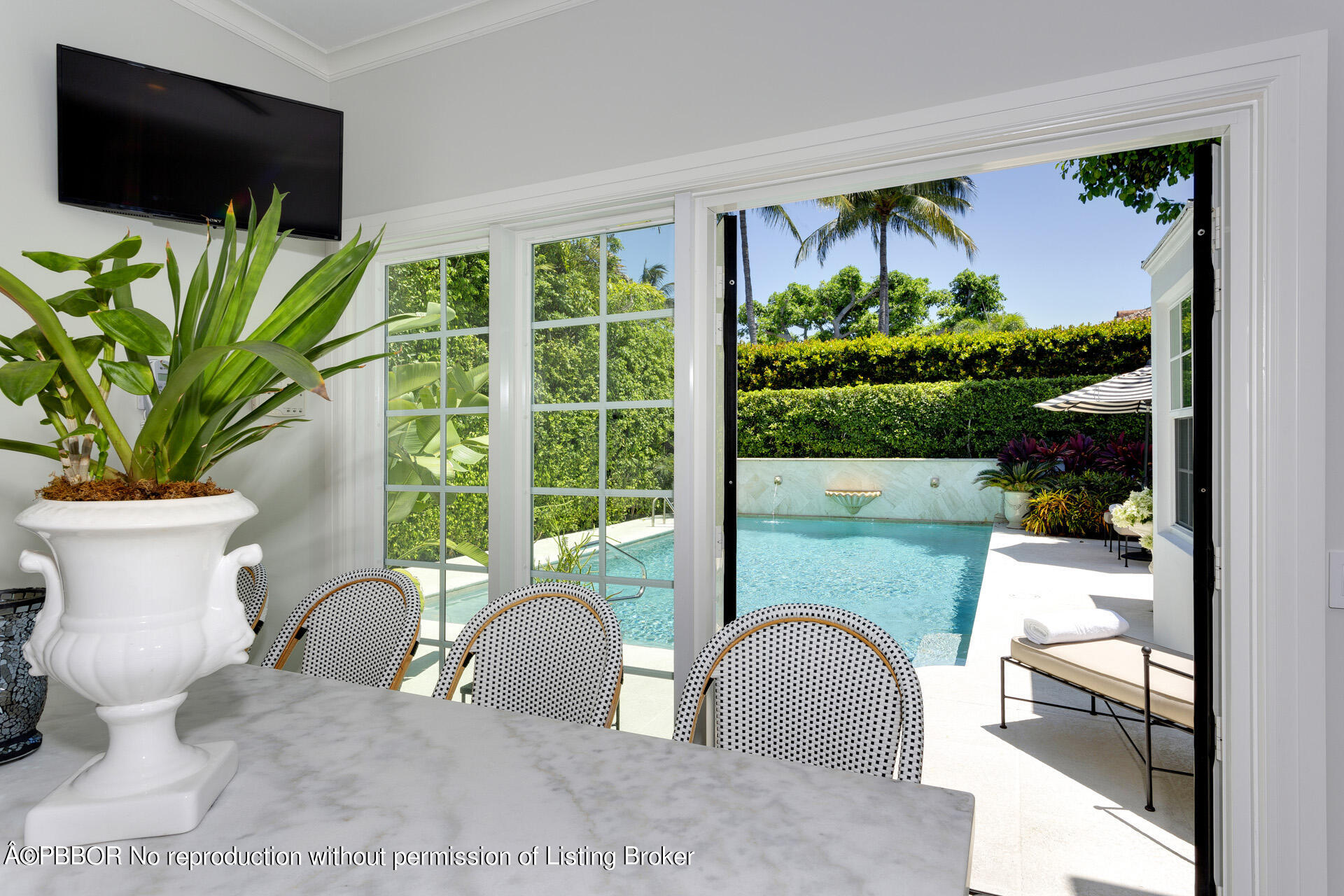 327 Arabian Road Palm Beach, FL 33480 - Photo 10 of 26 KITCHEN_DETAIL_TO_POOL