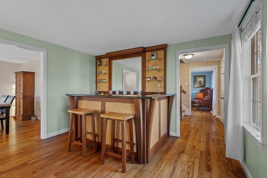 42 Fairview Park Road Sturbridge, MA 01566 - Photo 23 of 41 a view of a hallway with wooden floor windows