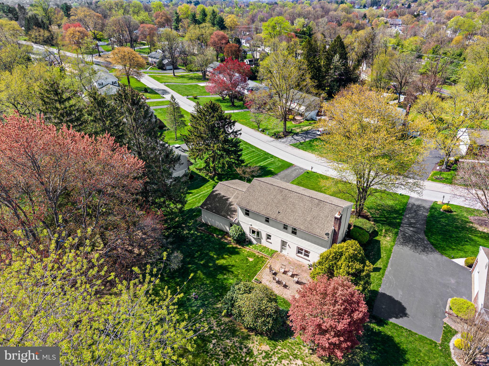 1231 Gail Road West Chester, PA 19380 - Photo 4 of 49 an aerial view of a house with a yard