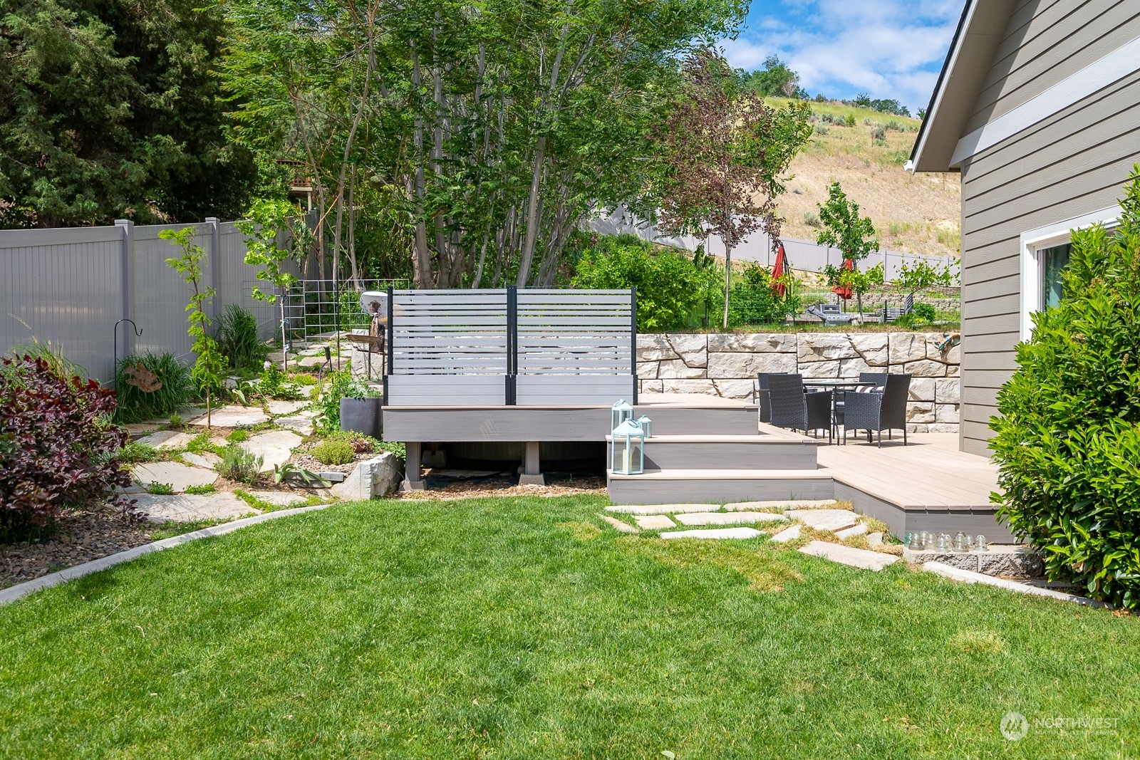 949 Spring Mountain Drive Wenatchee, WA 98801 - Photo 29 of 33 a view of a house with a yard