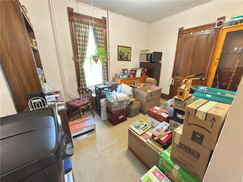 122 Coal Bank Road Greenville, PA 16125 - Photo 30 of 50 a living room with furniture and a flat screen tv