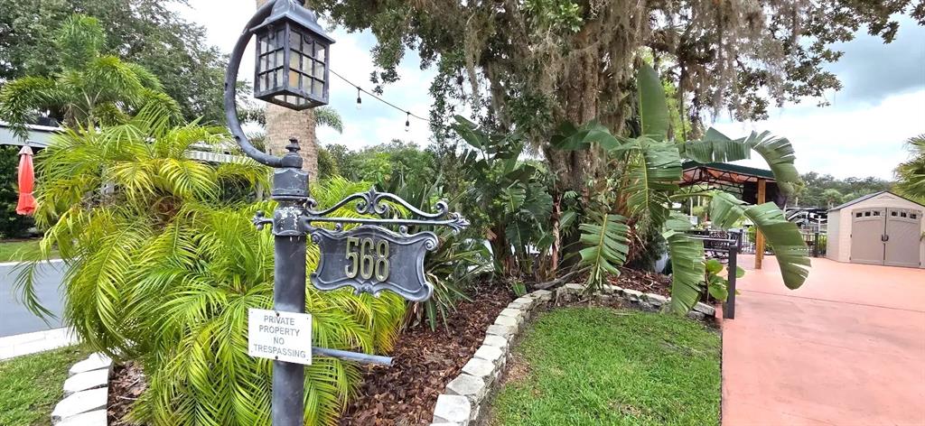 568 Waterway Drive River Ranch, FL 33867 - Photo 3 of 21 a view of yard along with trees