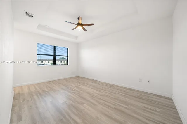 wooden floor in an empty room