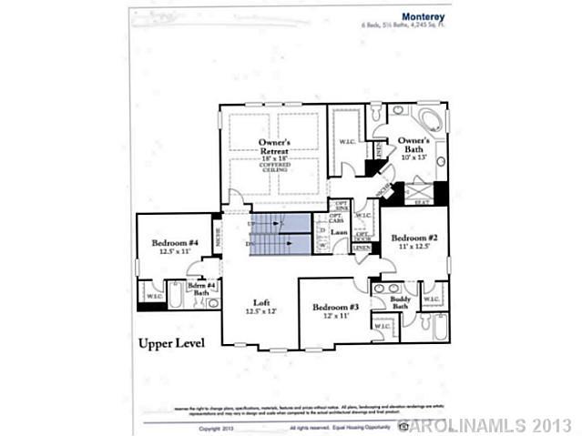 626 Chase Court, Unit 138 Fort Mill, SC 29708 - Photo 3 of 4 a picture of a floor plan