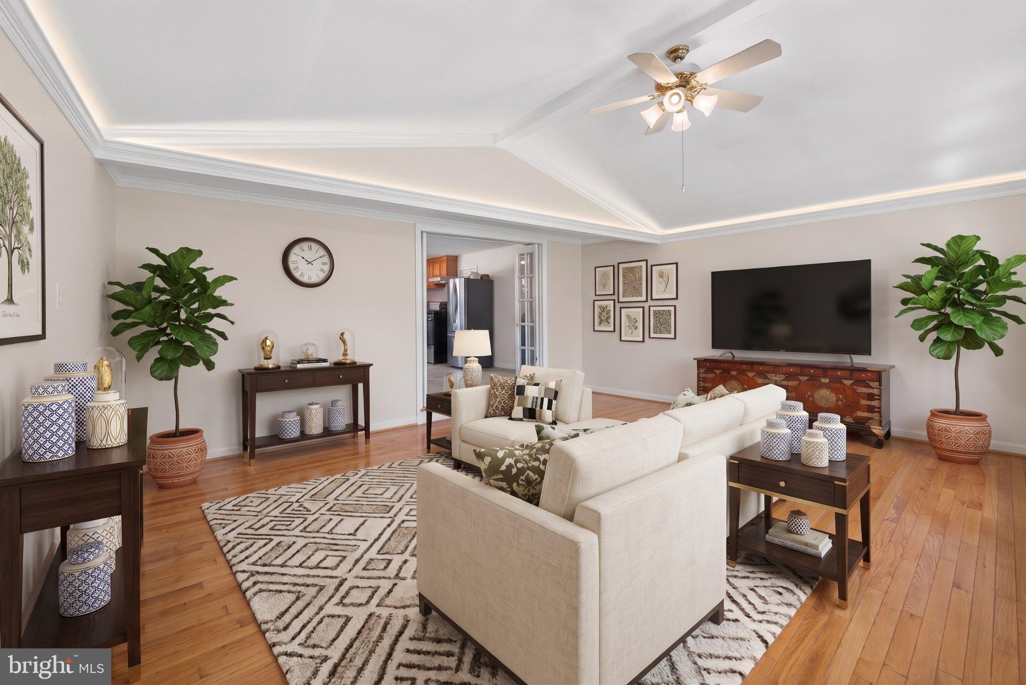 5213 Montgomery Street Springfield, VA 22151 - Photo 3 of 32 Virtually staged Living Room