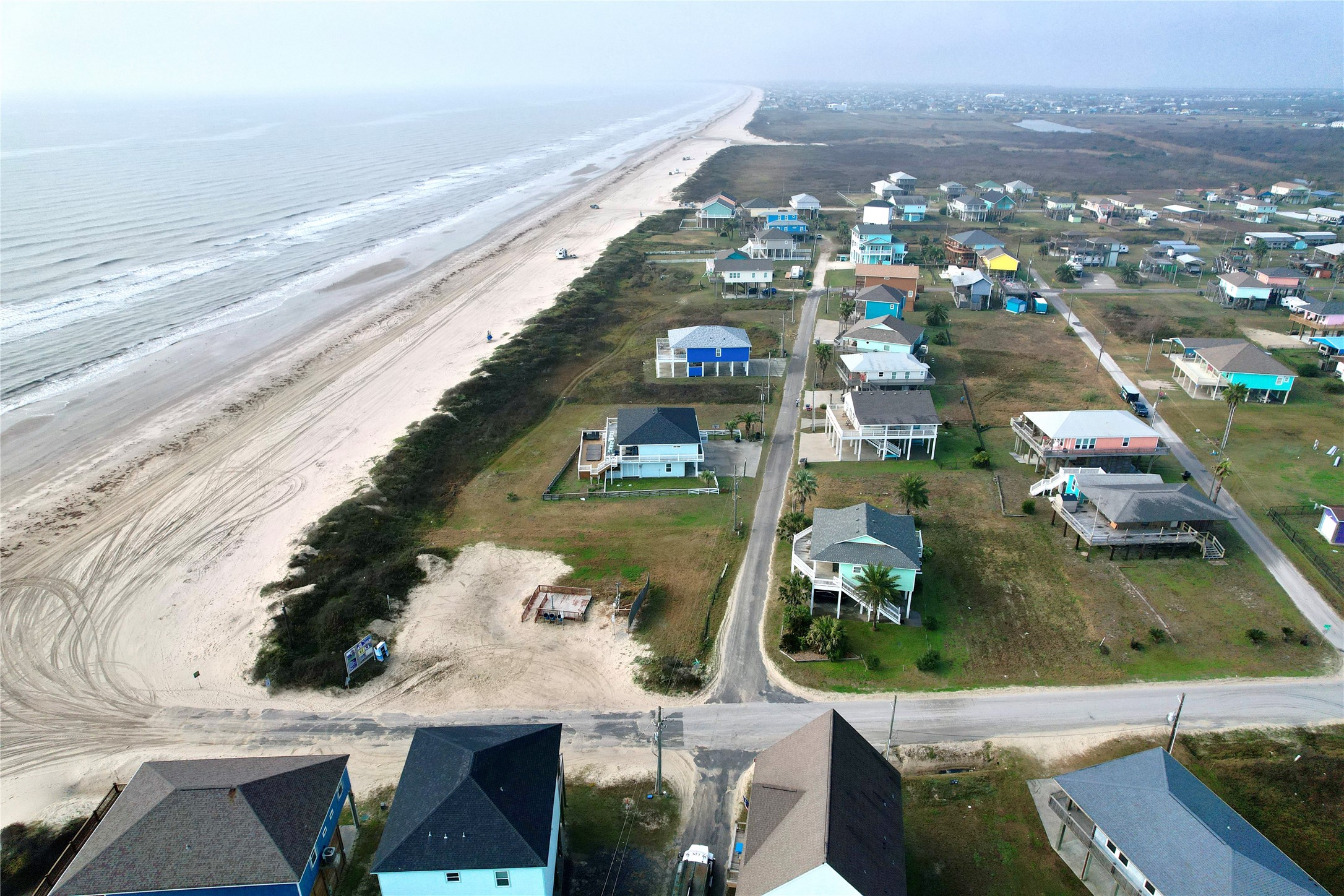 1832 Croaker Lane Crystal Beach, TX 77650 - Photo 6 of 7 a view of a city and lake