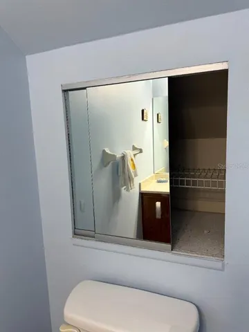 a very nice looking room with a large window