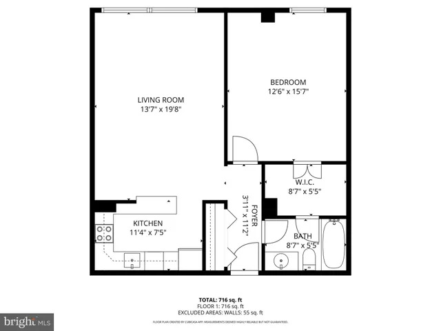 $349,000 | 1325 18th Street Northwest, Unit 712, Washington, DC 20036