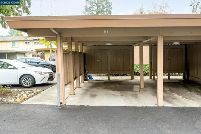 a car parked in front of house