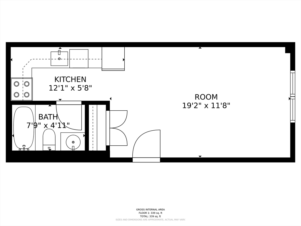 296 Beacon Street, Unit 2 Boston, MA 02116 - Photo 13 of 13 a picture of a bench in a white building