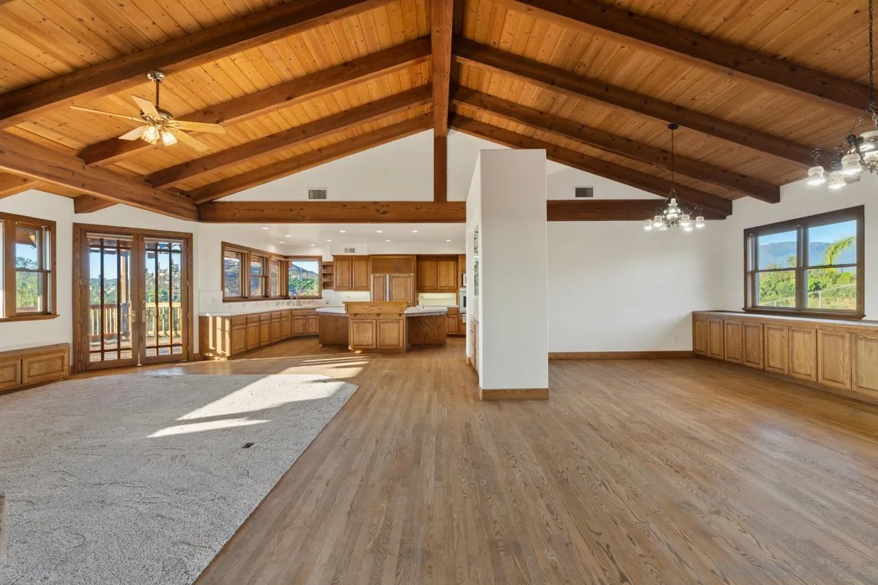 15718 Fruitvale Road Valley Center, CA 92082 - Photo 16 of 49 a view of an empty room with a window