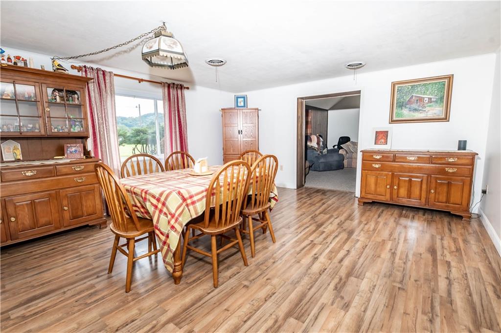64 North Ridge Road Shelocta, PA 15774 - Photo 13 of 25 a living room with furniture and a wooden floor