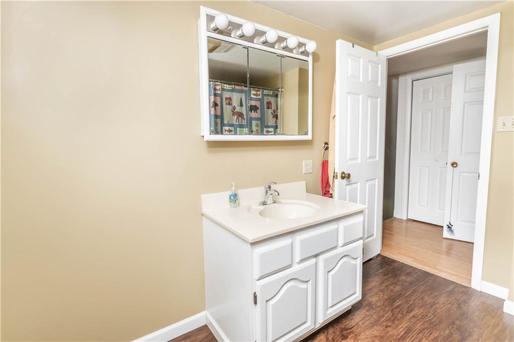64 North Ridge Road Shelocta, PA 15774 - Photo 21 of 25 a bathroom with a sink and a mirror