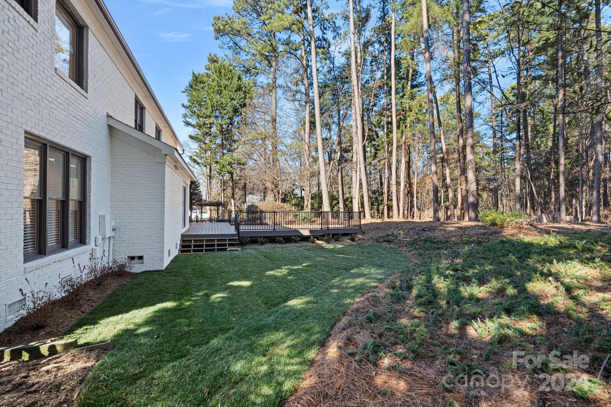 21140 Bethel Church Road Cornelius, NC 28031 - Photo 38 of 48 a view of backyard with large trees