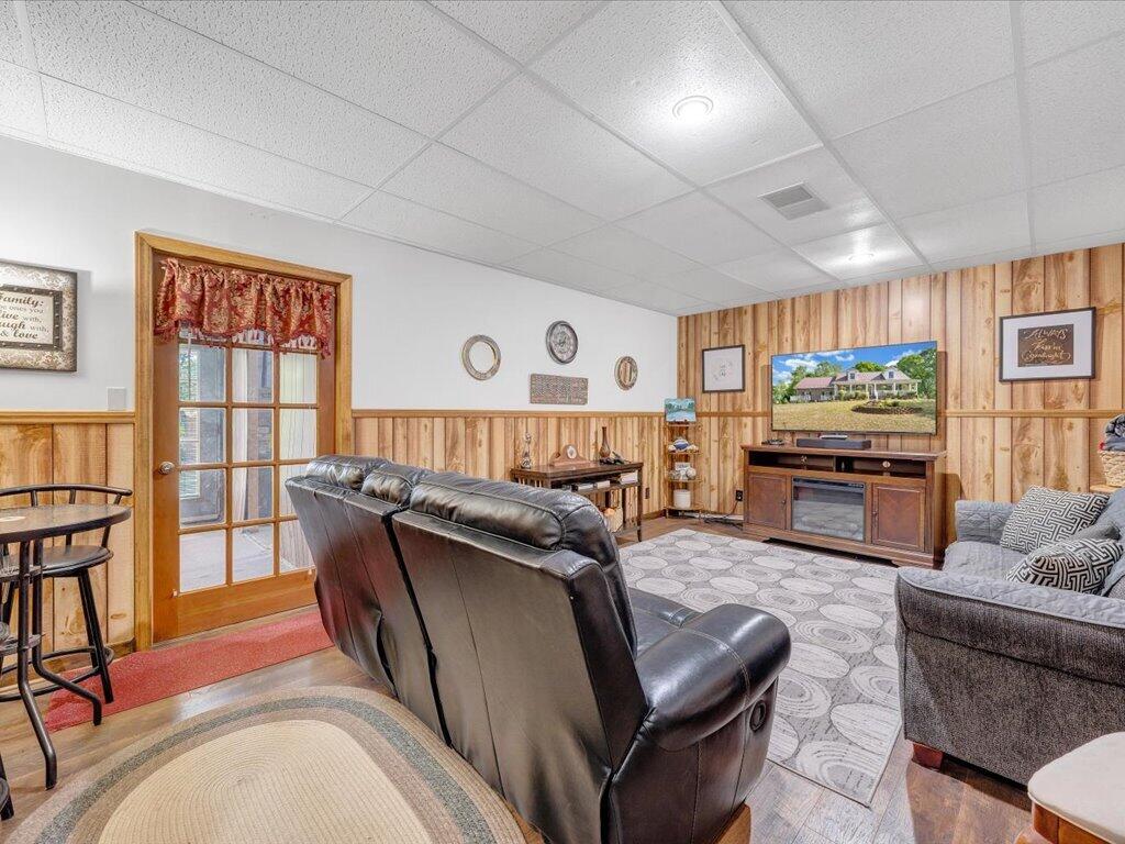 3475 Blue Knob Road Martinsville, VA 24112 - Photo 30 of 80 a living room with furniture and a flat screen tv