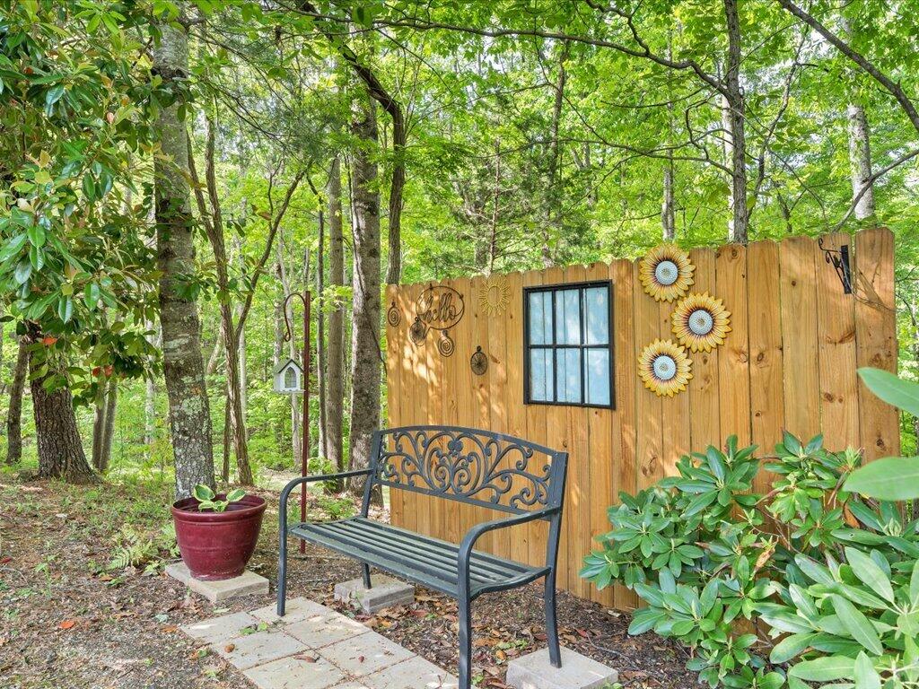 3475 Blue Knob Road Martinsville, VA 24112 - Photo 53 of 80 a view of a chairs and table in the patio