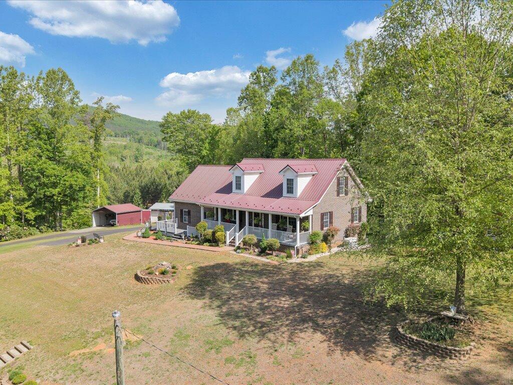3475 Blue Knob Road Martinsville, VA 24112 - Photo 66 of 80 a view of a house with a big yard