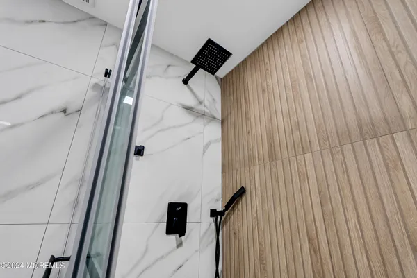 view of balcony with wooden floor