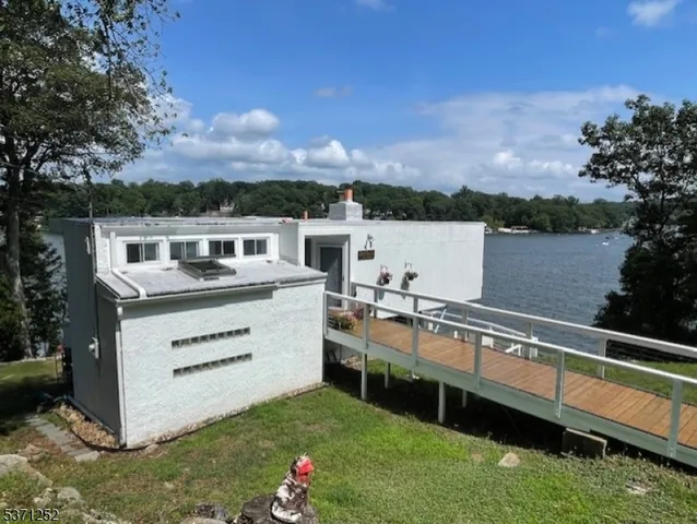 a view of a garden with plants
