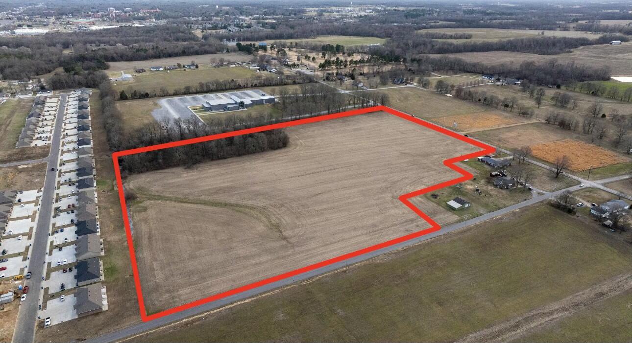 Parcel # 041-0-0034 Parcel Road Murray, KY 42071 - Photo 6 of 14 Aerial w/Approx Lot Lines