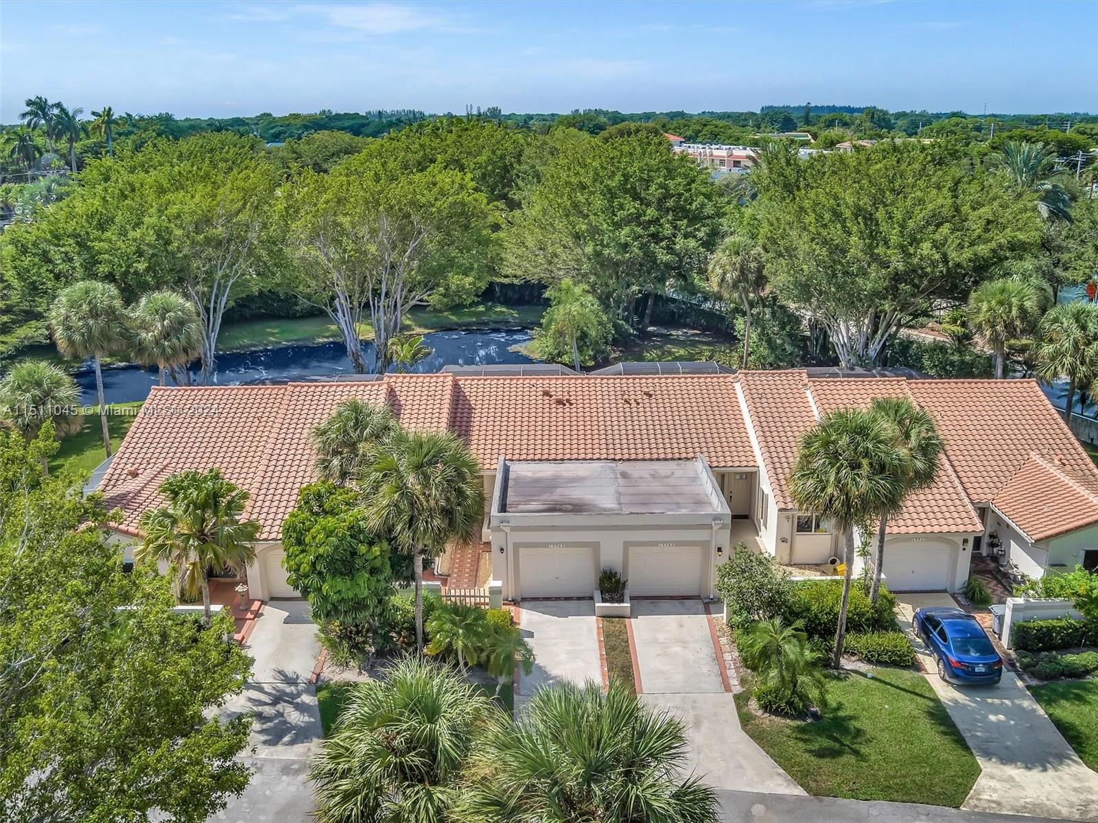 19968 Rima Circle, Unit 19968 Boca Raton, FL 33434 - Photo 54 of 68 an aerial view of a house
